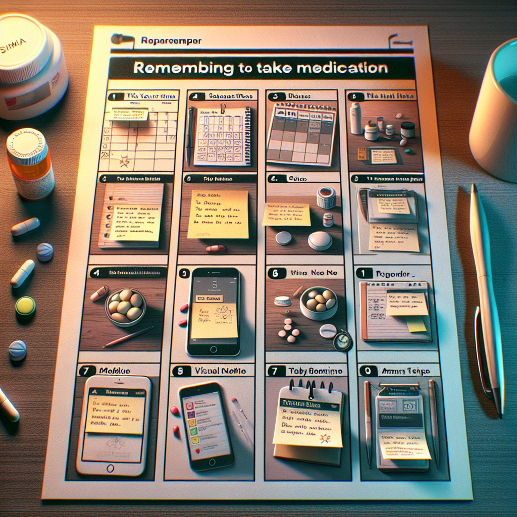 The importance of creating a daily medication routine
